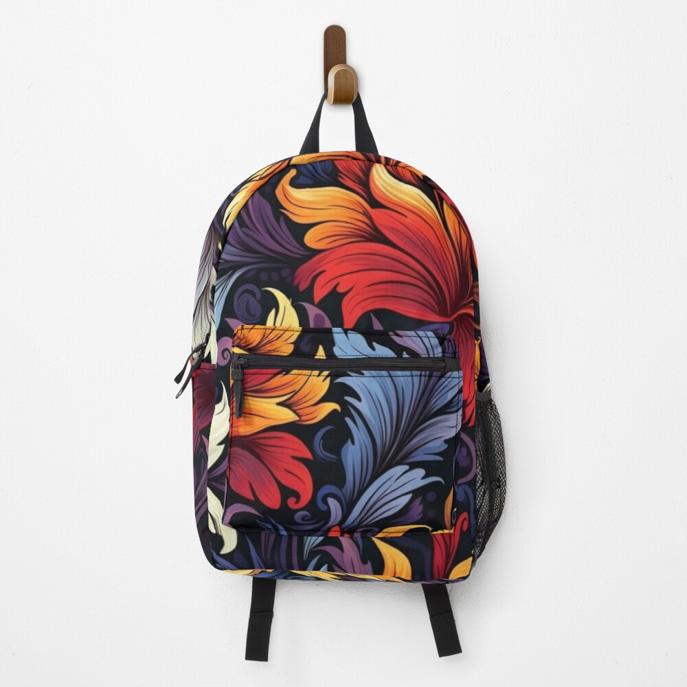 Item preview, Backpack designed and sold by patternshoprad.