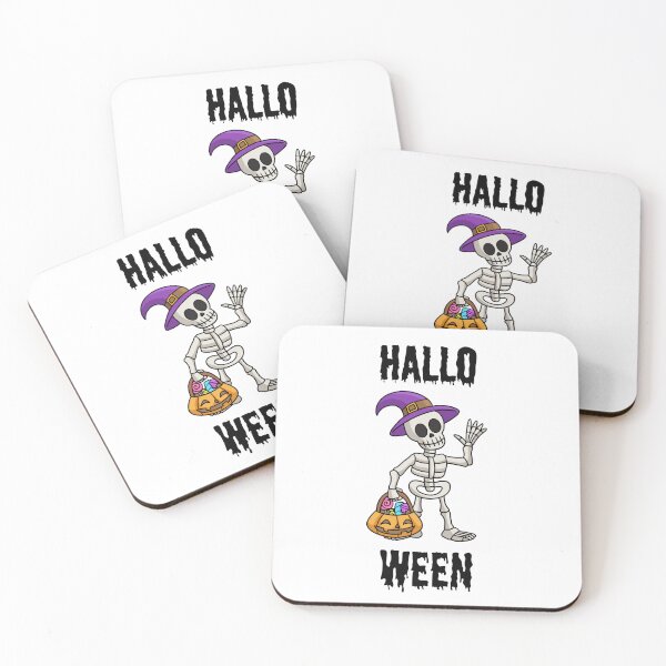 Item preview, Halloween skeleton Hello designed and sold by InnovativeGFX.