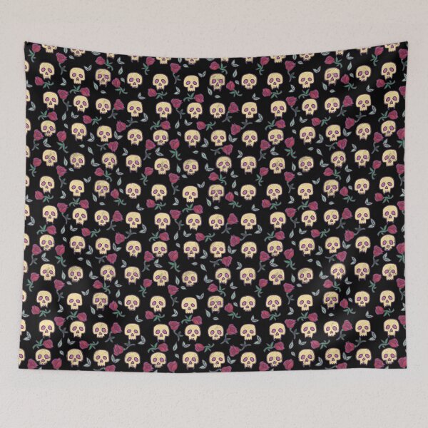 Item preview, Halloween Skulls and Roses designed and sold by Anna Dreams_Art.