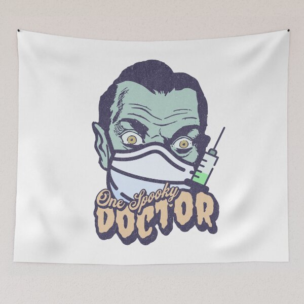 Item preview, One Spooky Doctor designed and sold by Khihi.