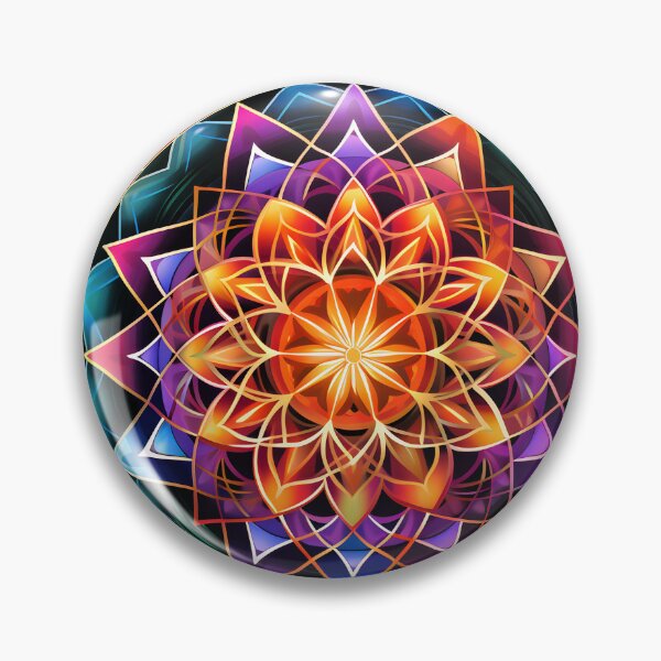 Item preview, Rainbow Universe Pattern Mandala 6 designed and sold by Altiel.