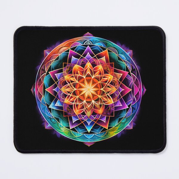Item preview, Rainbow Universe Pattern Mandala 6 designed and sold by Altiel.