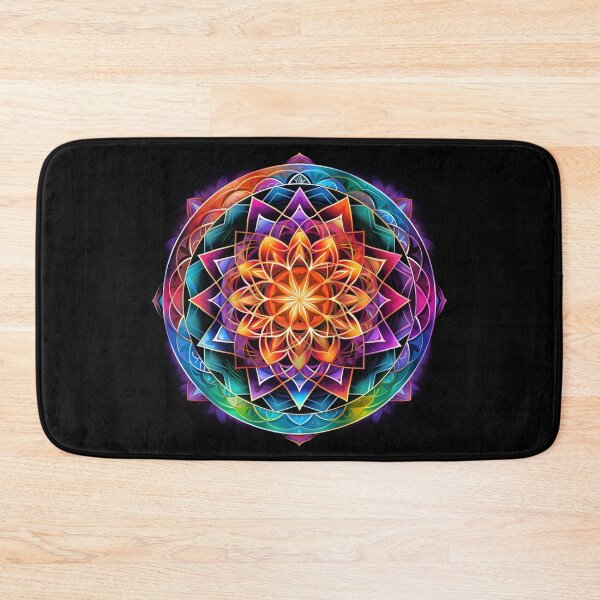 Item preview, Rainbow Universe Pattern Mandala 6 designed and sold by Altiel.
