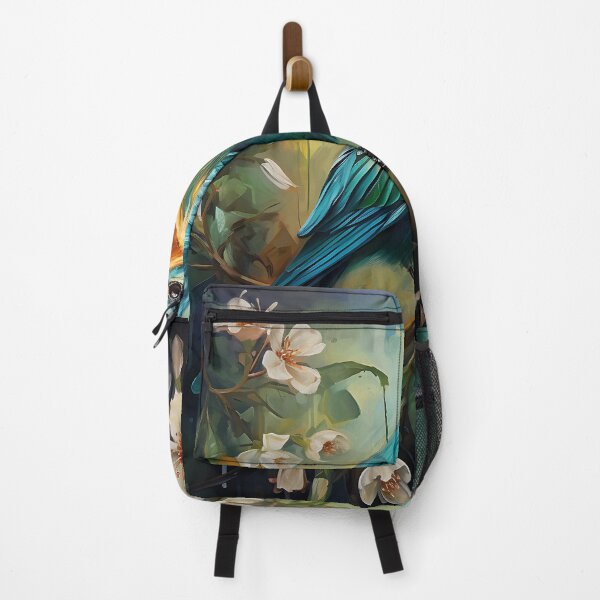 Item preview, a painting of birds with flowers and birds on flor designed and sold by ArtisimoStudio.