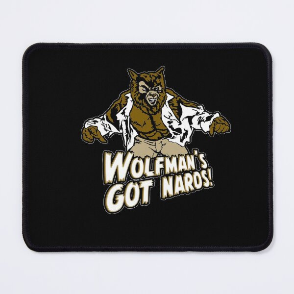 Item preview, 586 Wolfman&X27;S Got Nards Funny Monster 80S Movie Scary Horror Wolf 3 T designed and sold by LinaConrad.