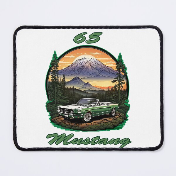 Item preview, 65 Forest Green Mustang Convertible designed and sold by T-Bucket-Tees.