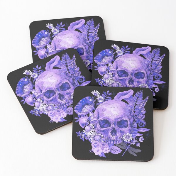 Item preview, Vintage Amethyst Skull designed and sold by Sammi7angel.