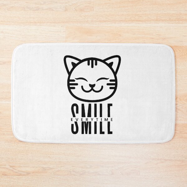 Item preview, Smile everytime cute cat illustration  designed and sold by marghe41.