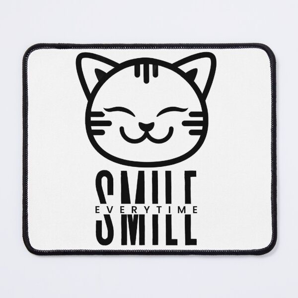 Item preview, Smile everytime cute cat illustration  designed and sold by marghe41.