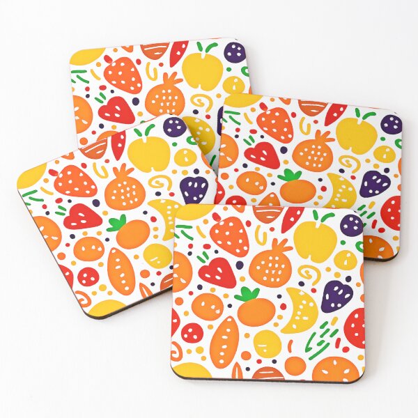 Item preview, Tropical Fruits Pattern Design designed and sold by Health And Fitness Posts e-Store.