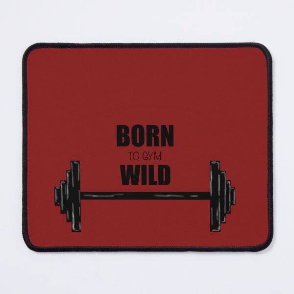 Item preview, Born To Gym Wild designed and sold by MyFluffyCloud.