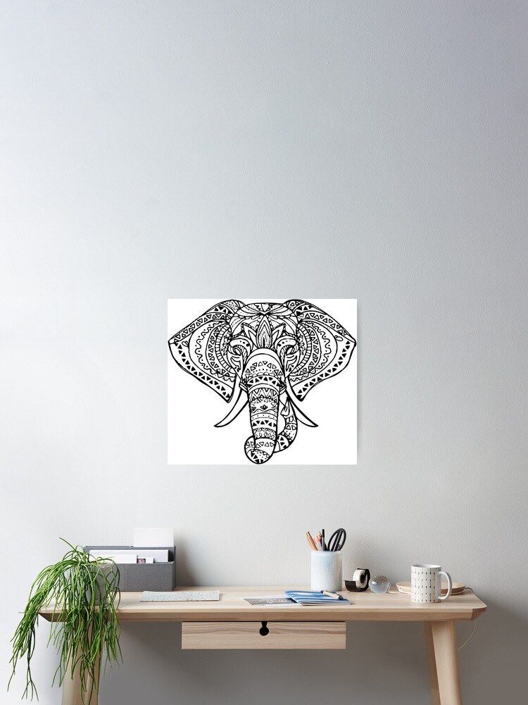 Thumbnail 2 of 3, Poster, Help Lizzie Save The Elephants designed and sold by katiemakesthing.