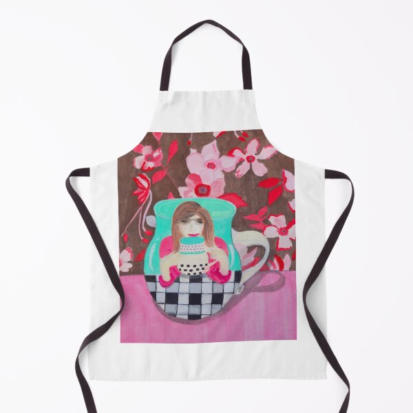 Item preview, Woman inside a tea cup designed and sold by Kiruthikaarts.