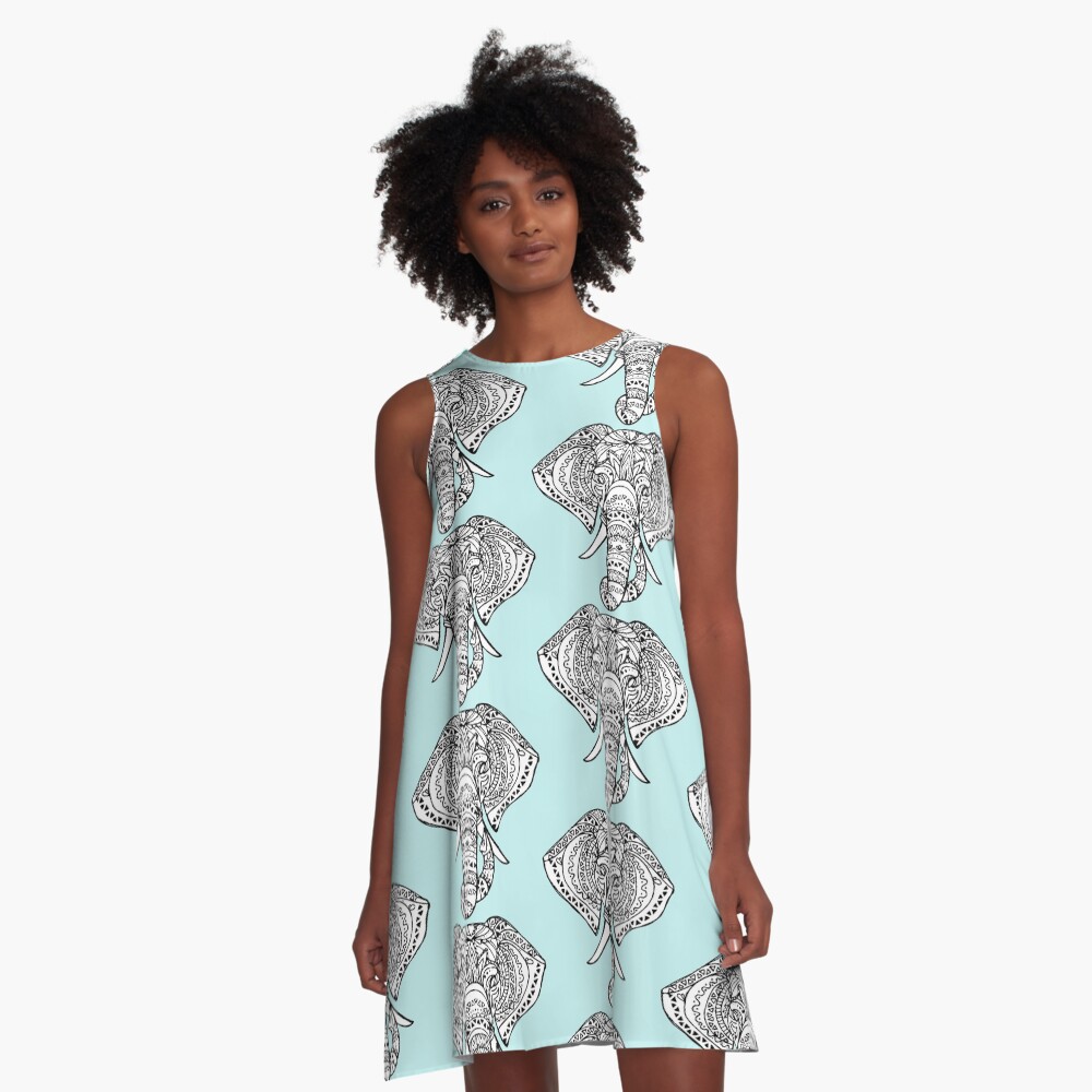 Item preview, A-Line Dress designed and sold by katiemakesthing.