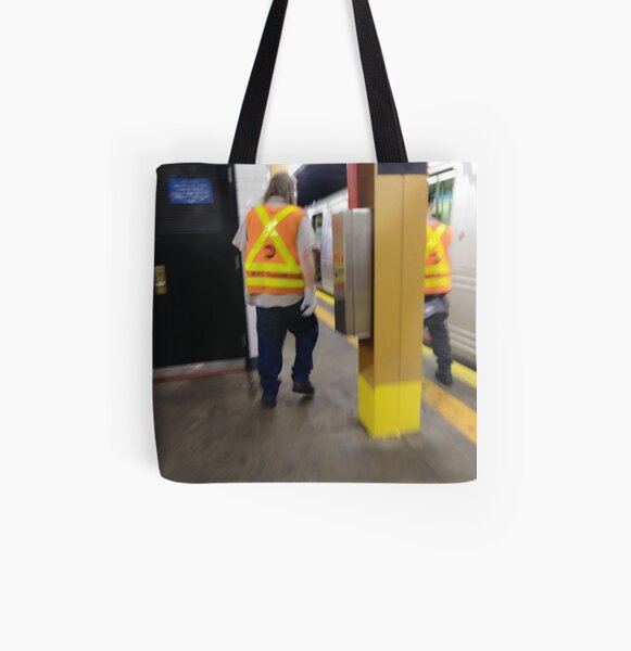 Subway All Over Print Tote Bag