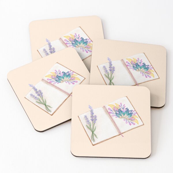 Item preview, Open Book with Florals designed and sold by Wordsmith-Wear.
