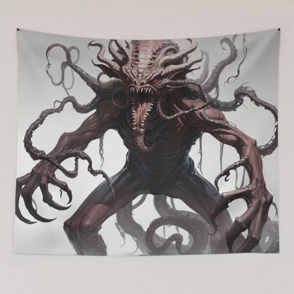 Item preview, Monstrous Echoes: Demogorgon-Inspired Horror in Stranger Realms designed and sold by sadsapiens.