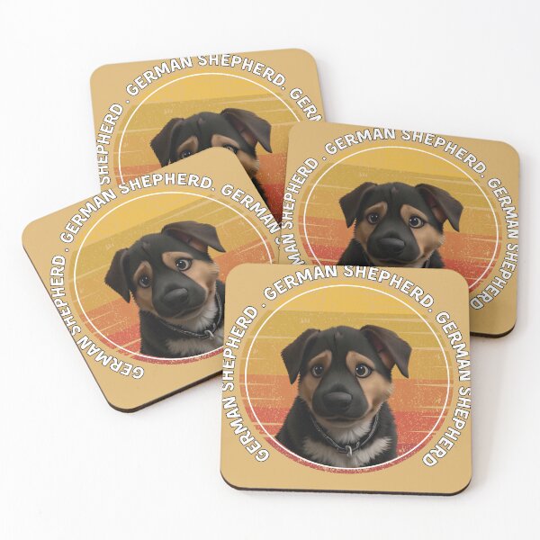 Item preview, Enzo German Shepherd designed and sold by ChickNickStudio.