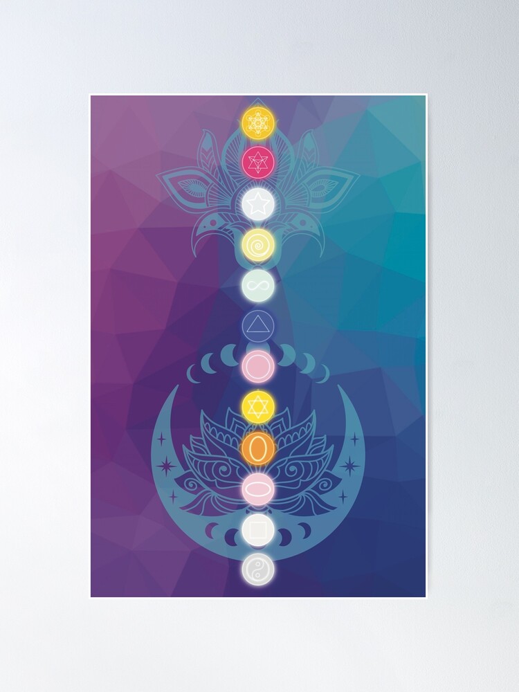 Wall Stickers 13X13CM Mandala Yoga Om Meditation Symbol Wall Stickers Chakras  Wallpaper Decal Chakra Home Wall Decor Decoration: Buy Online at Best Price  in UAE - Amazon.ae