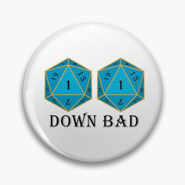 Item preview, Dungeons and Dragons Down Bad Critical Failure designed and sold by zoooooooz.