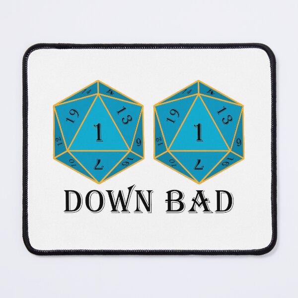 Item preview, Dungeons and Dragons Down Bad Critical Failure designed and sold by zoooooooz.