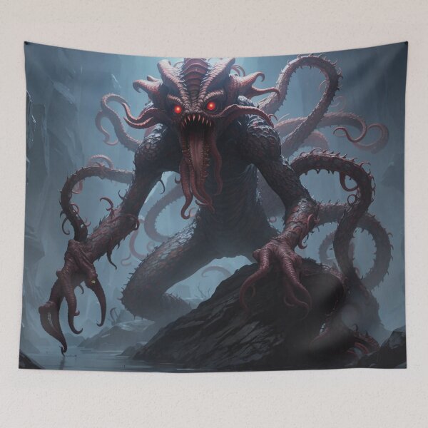 Item preview, Abyssal Terror: Demogorgon's Haunting in Stranger Things Art designed and sold by sadsapiens.