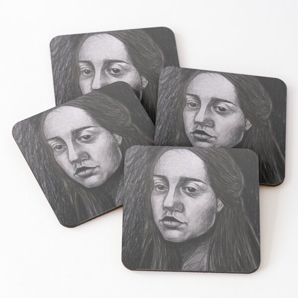 Item preview, Portrait of an unknown woman. Mars lumograph pencil on 29.7x42cm paper. designed and sold by crowleyronan123.