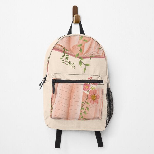 Item preview, Open Book with Florals designed and sold by Wordsmith-Wear.