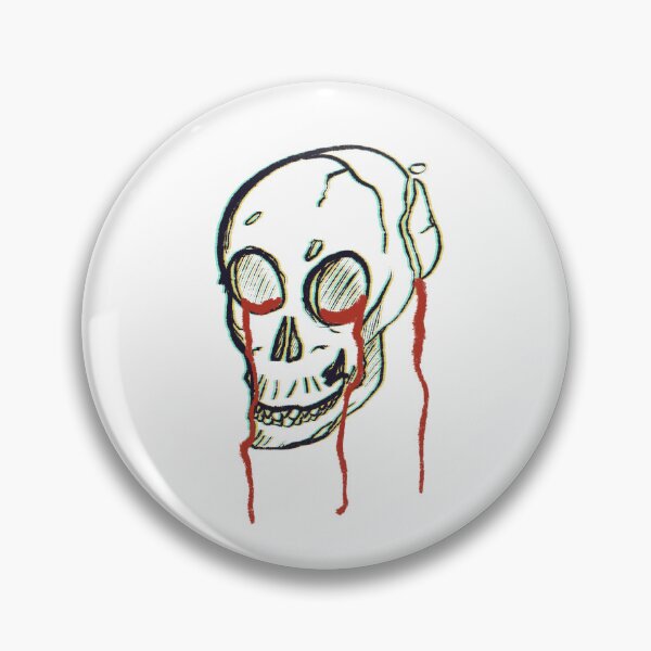 Item preview, Bloody Skull designed and sold by someguydoodles.