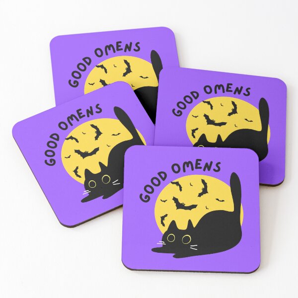 Item preview, Black Cats Are Good Omens (Violet Version) designed and sold by Samultaneous.