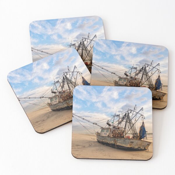 Item preview, Beached Shrimp Boat 1 designed and sold by VCBrandt.