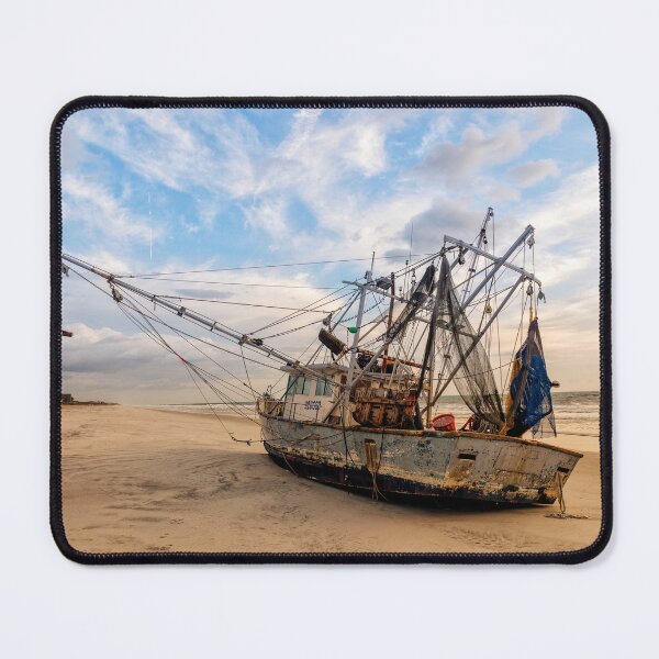 Item preview, Beached Shrimp Boat 1 designed and sold by VCBrandt.
