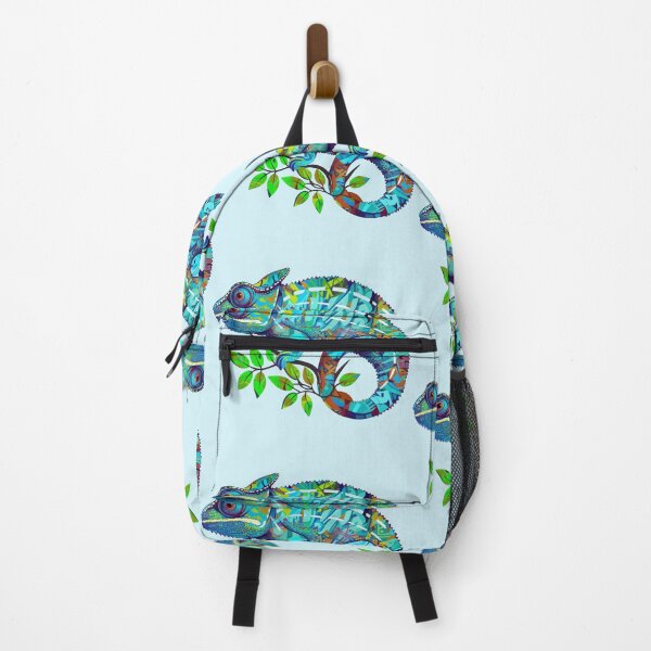 Item preview, Majestic , Colorful chameleon theme designed and sold by Okracha.