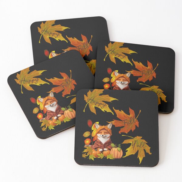 Item preview, Fox Art Forest Creatures Fall designed and sold by tamdevo1.