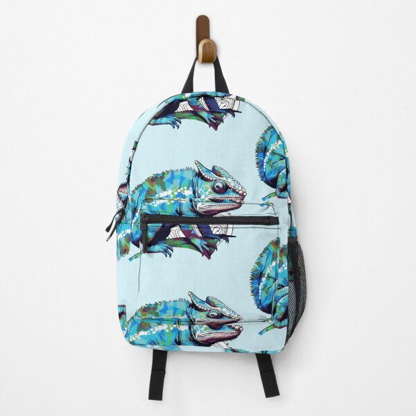 Item preview, Majestic , Colorful chameleon theme designed and sold by Okracha.