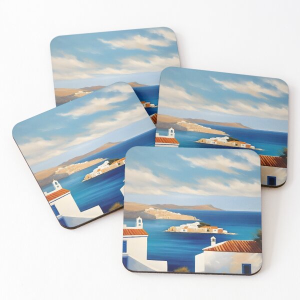 Item preview, Charming Aegean Dreams 02: Watercolor Elegance of Greece designed and sold by OurBarcode.