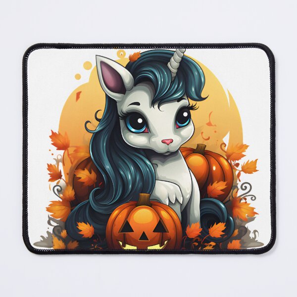 Item preview, Halloween Unicorn with Pumpkins designed and sold by cy312.