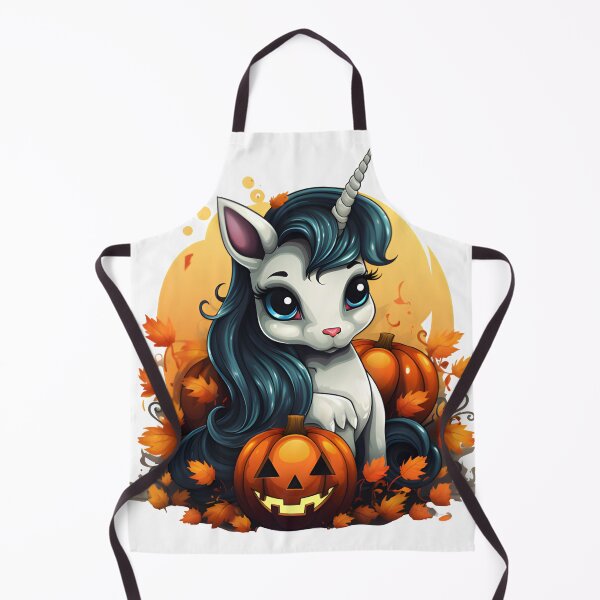 Item preview, Halloween Unicorn with Pumpkins designed and sold by cy312.