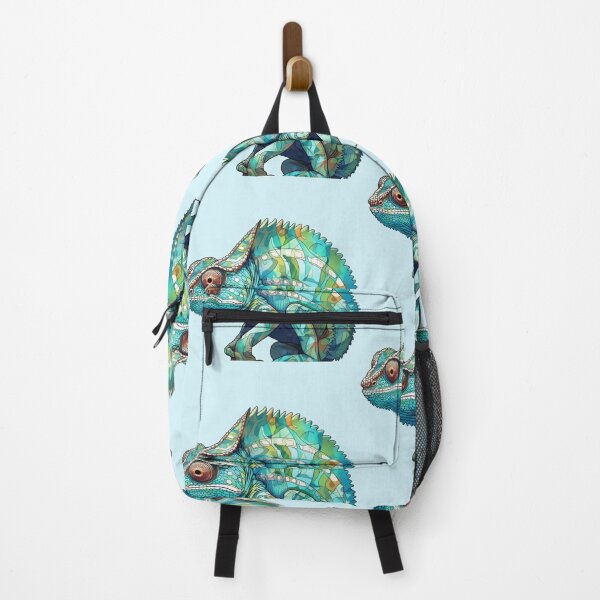 Item preview, Majestic , Colorful chameleon theme designed and sold by Okracha.