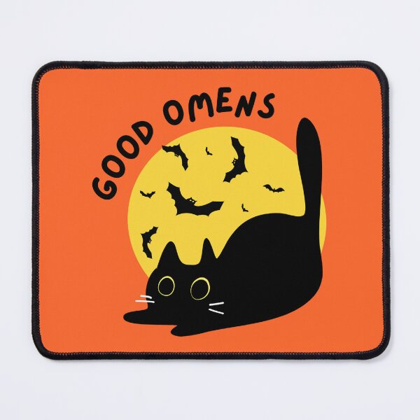 Item preview, Black Cats Are Good Omens (Orange Version) designed and sold by Samultaneous.