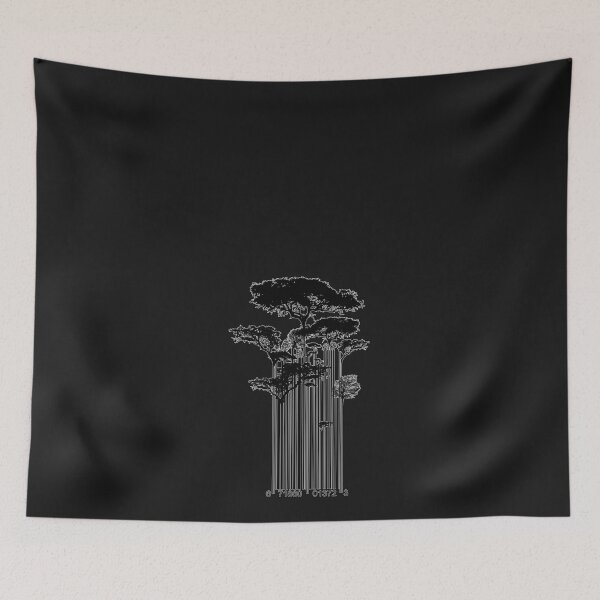 Item preview, Barcode Trees Banksy Style Street Art designed and sold by FrauIdaWegner.