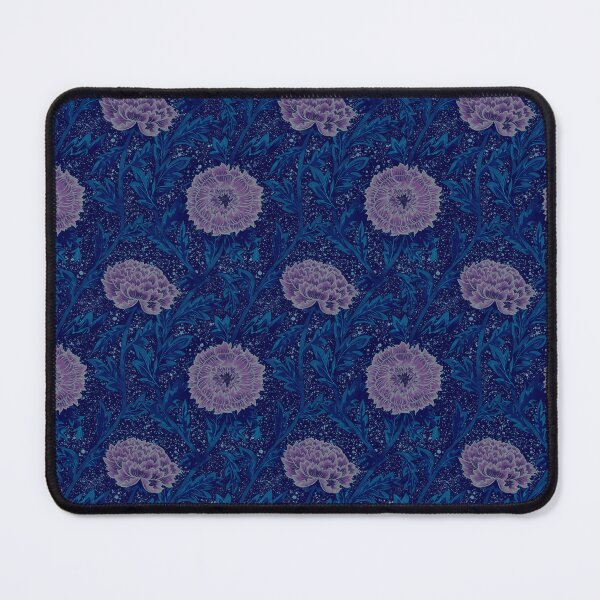Item preview, The Chrysanthemums - Dark Blue designed and sold by Motifany.