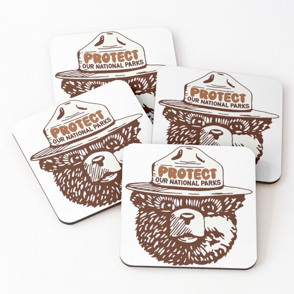 Item preview, Smoky Bear Protect Our National Parks and Forests designed and sold by NatlParkPass.