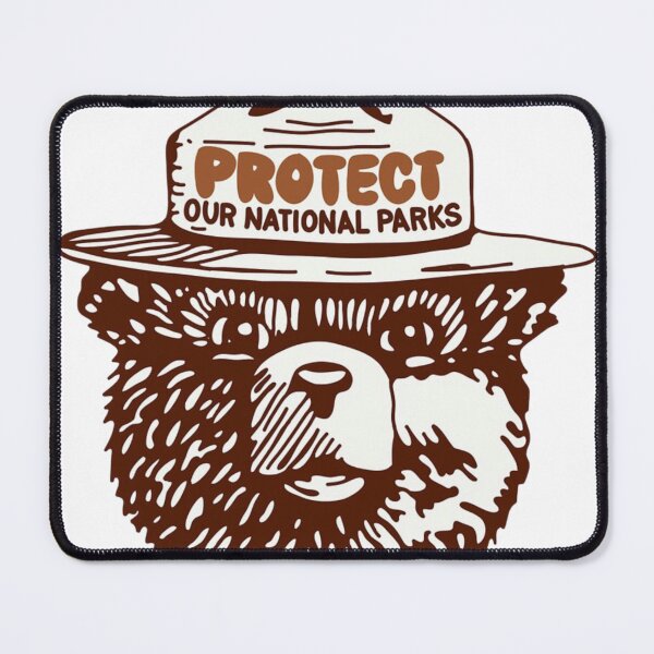 Item preview, Smoky Bear Protect Our National Parks and Forests designed and sold by NatlParkPass.