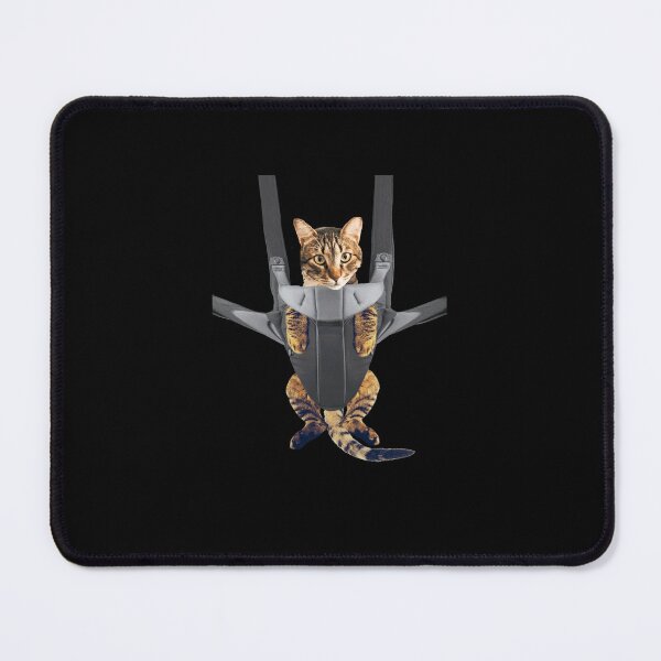 Item preview, Cat In A Baby Carrier Graphic designed and sold by AnjaGottschal.