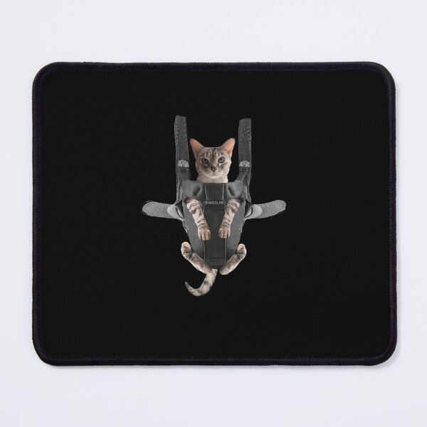 Item preview, Cat In Baby Carrier Graphic designed and sold by AnjaGottschal.