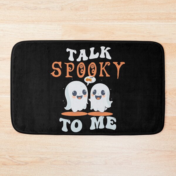 Item preview, Talk Spooky To Me - Cute Halloween Ghosts designed and sold by smailjr.