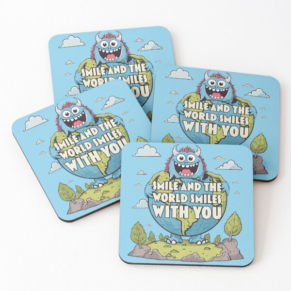 Item preview, Smile and the World Smiles With You designed and sold by ILikeToasters.
