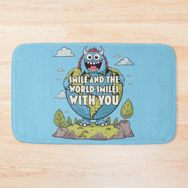 Item preview, Smile and the World Smiles With You designed and sold by ILikeToasters.