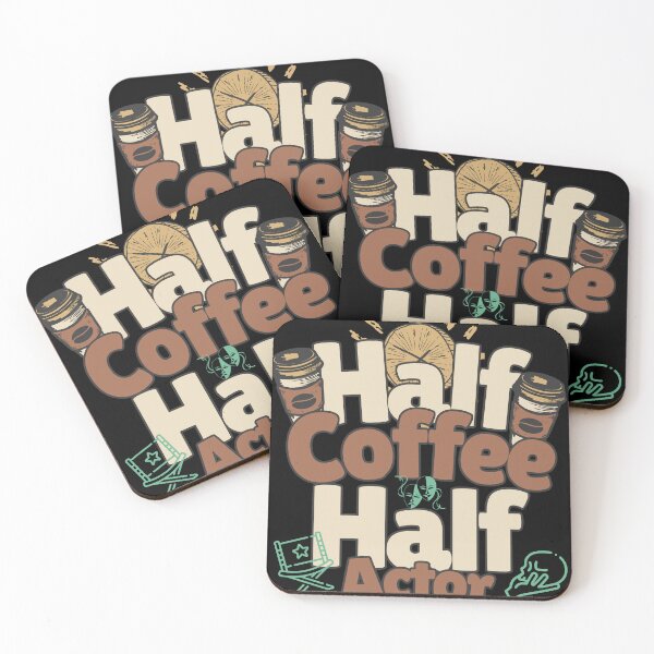 Item preview, Half-coffee, half-actor. Perfect actor gift. designed and sold by Zandalus.
